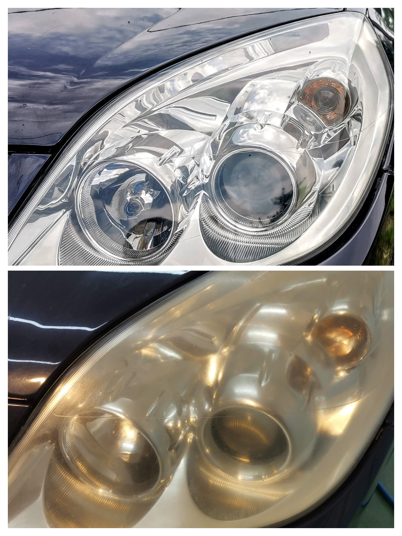 Kilka reflektorów Vectra C, Toyota Yaris